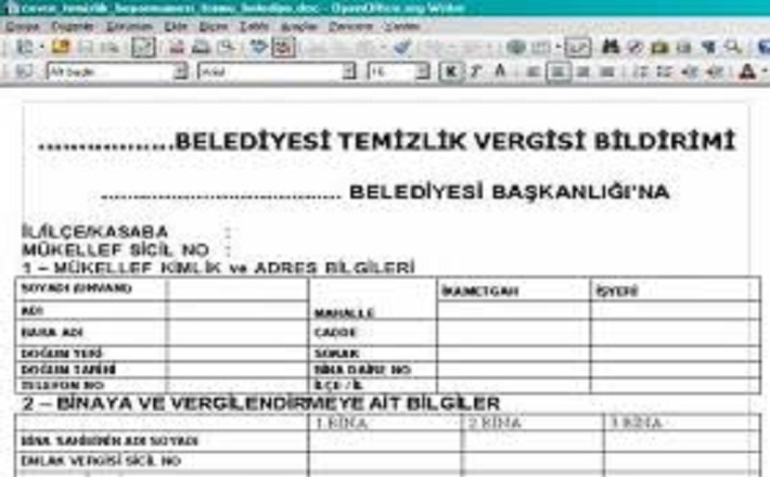 Çevre Temizlik Vergisi-1